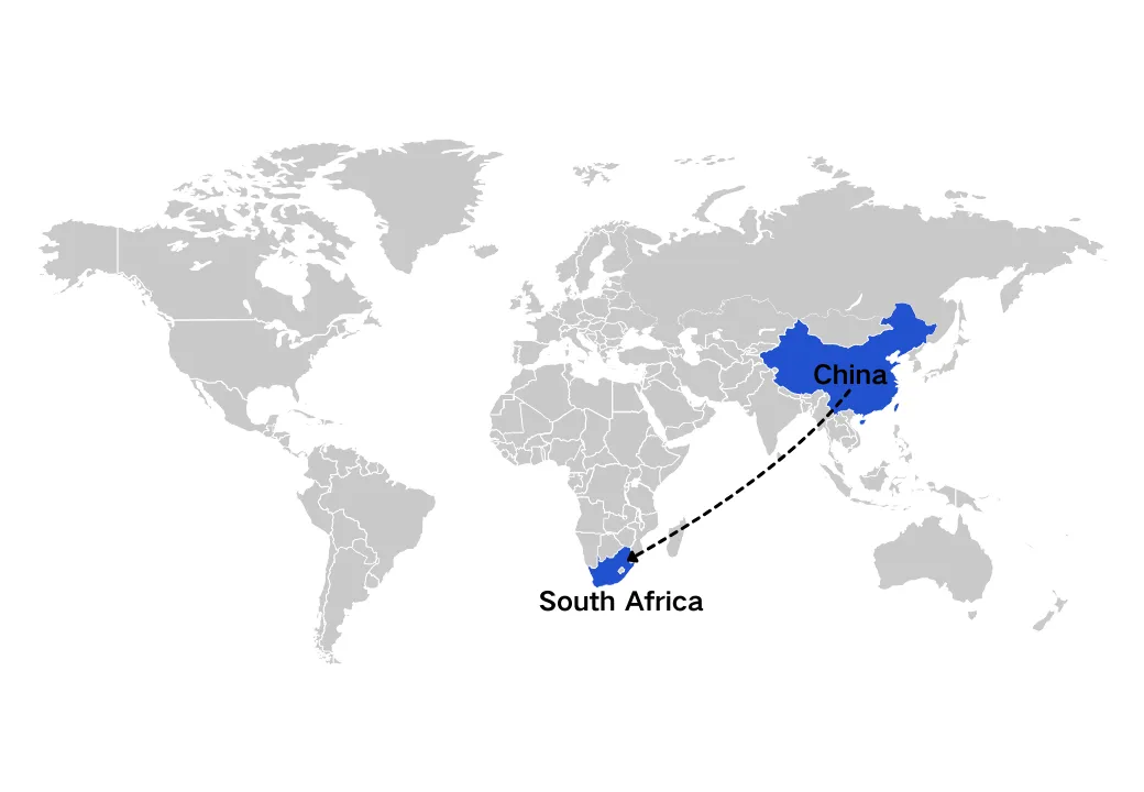 Shipping From China To South Africa