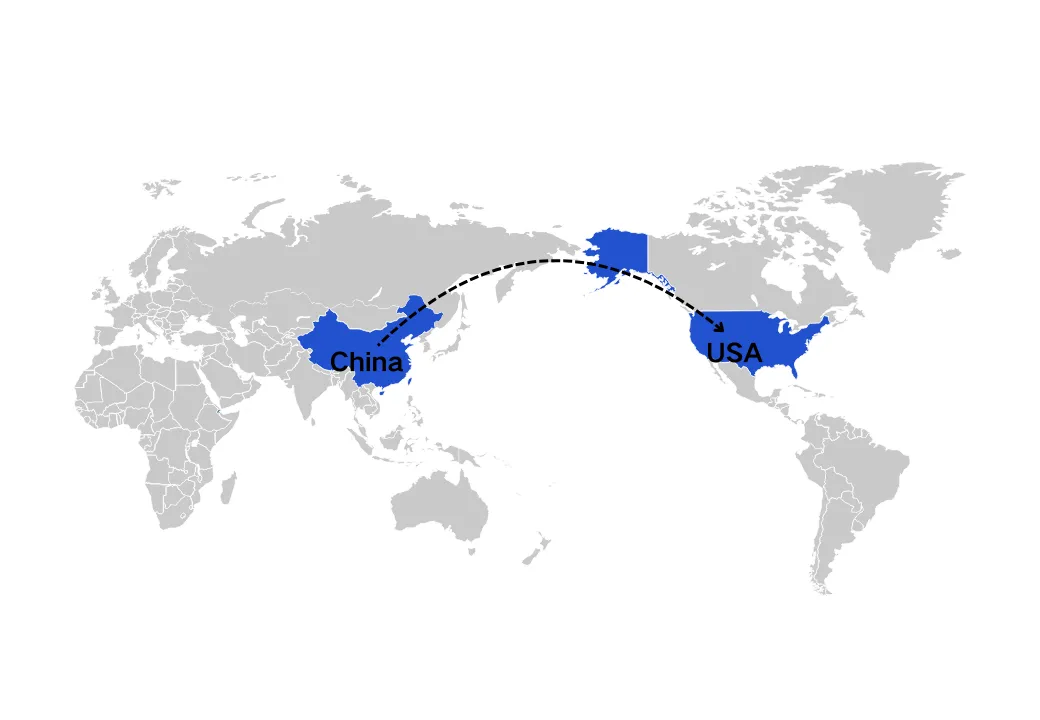 Shipping from China to USA