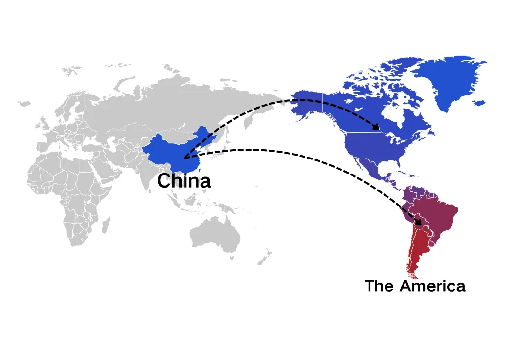 Shipping From China to Americas