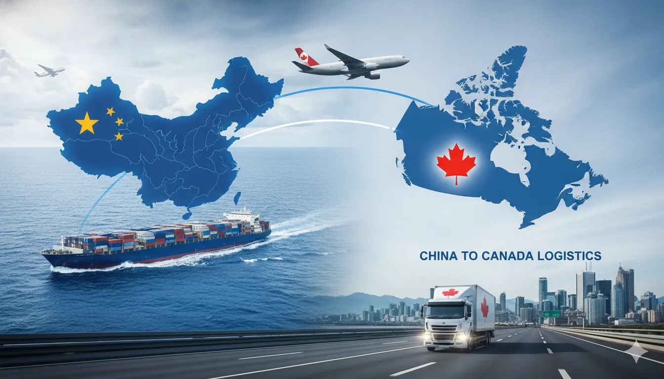 Door to Door Shipping from China to Canada