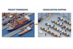 Freight Forwarding vs. Consolidation Shipping: What is the Difference?