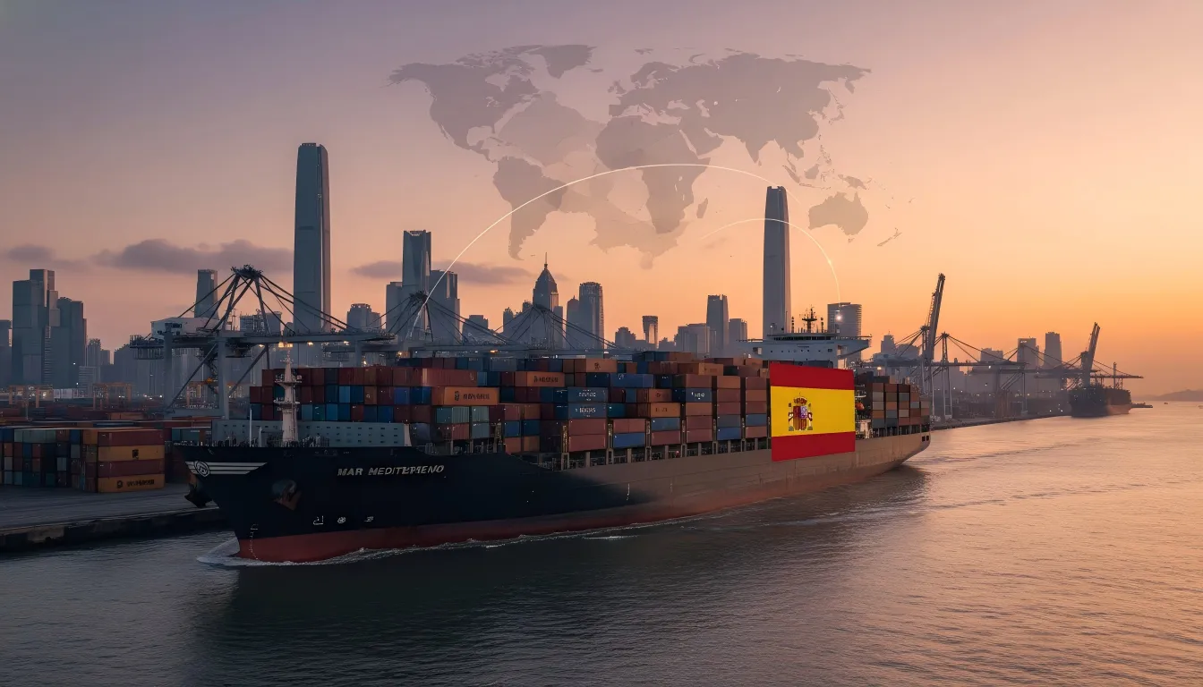 Shipping from Shenzhen to Spain