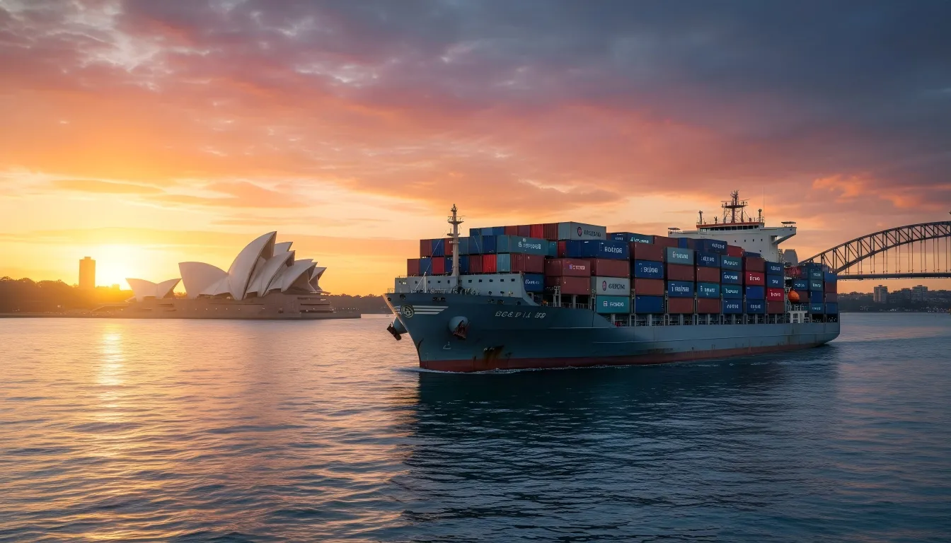 Door to Door Shipping from China to Australia