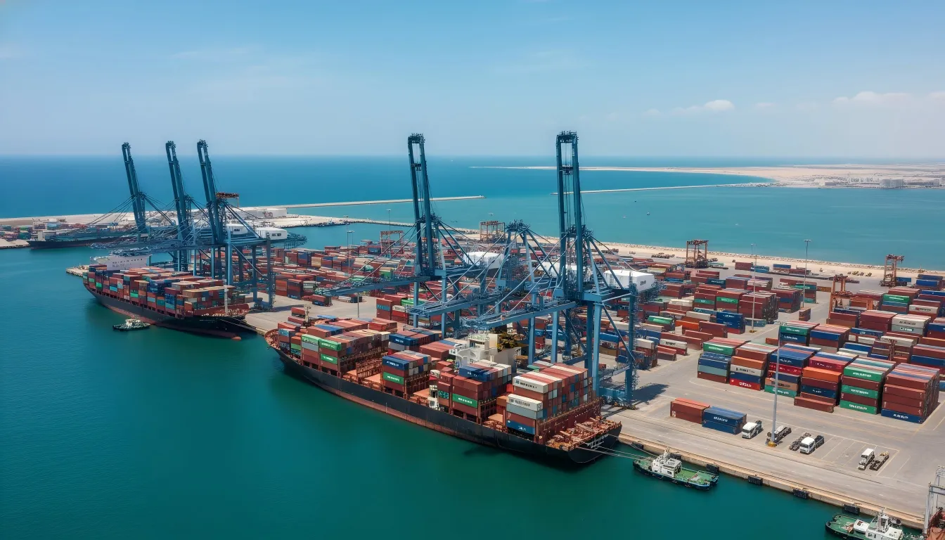 Container shipping from China to Saudi Arabia