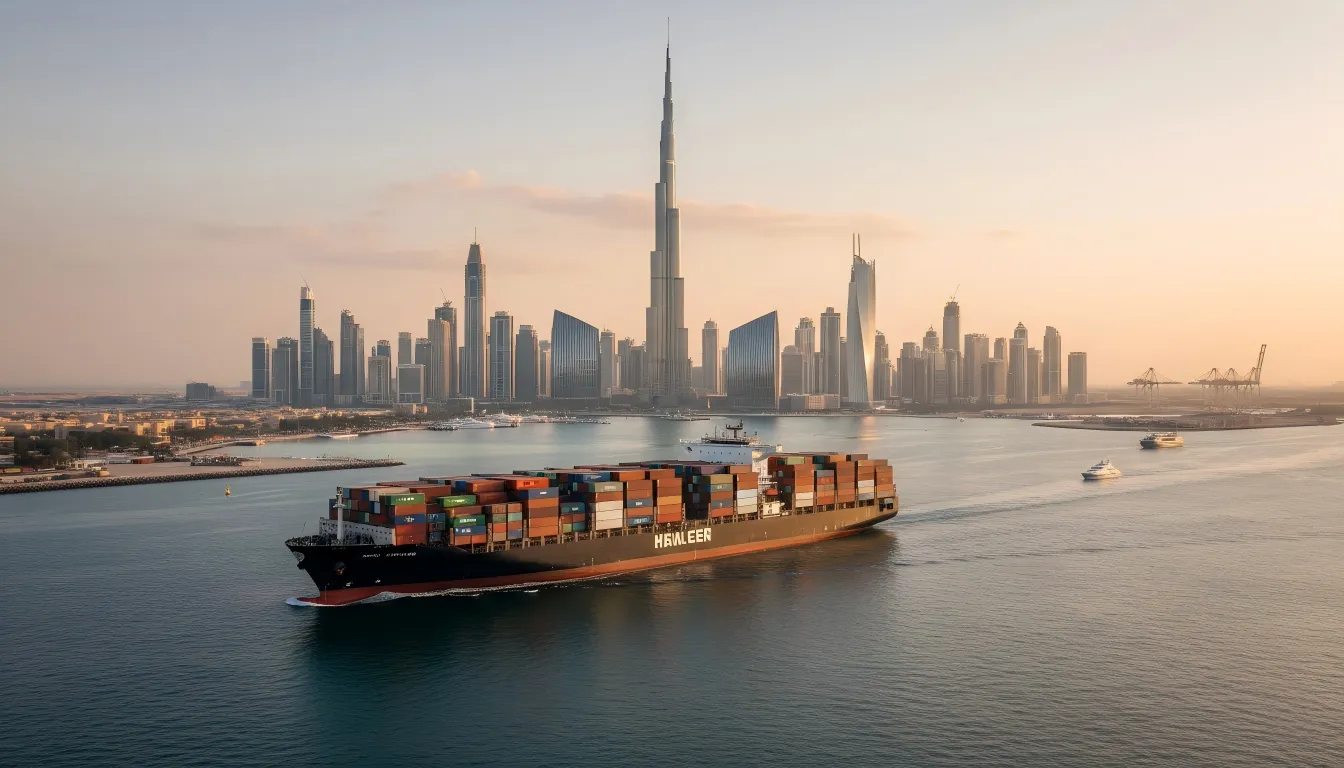 Container Shipping from China to UAE
