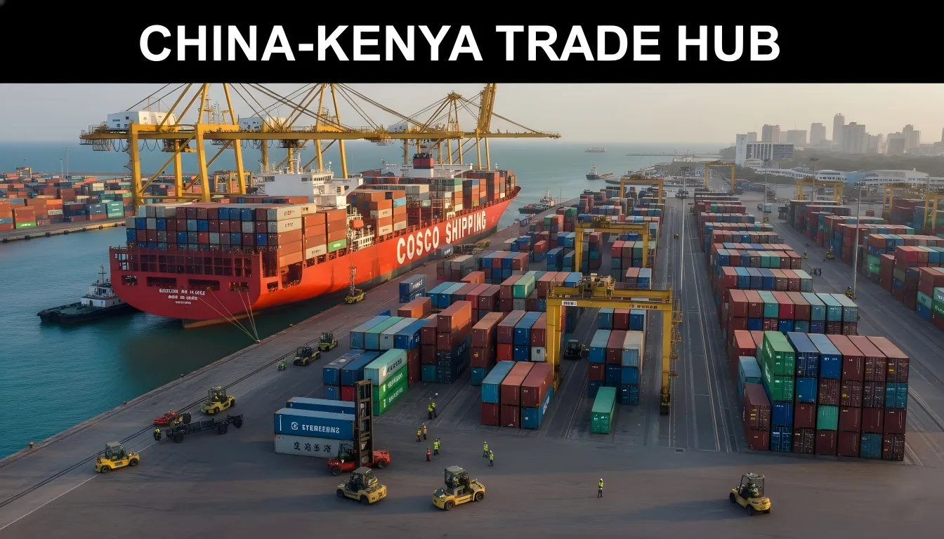 Best Shipping Companies from China to Kenya
