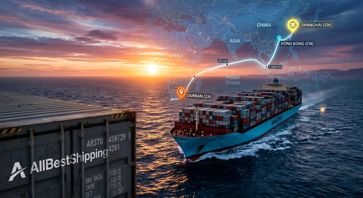 Cheapest Way to Ship from China to South Africa