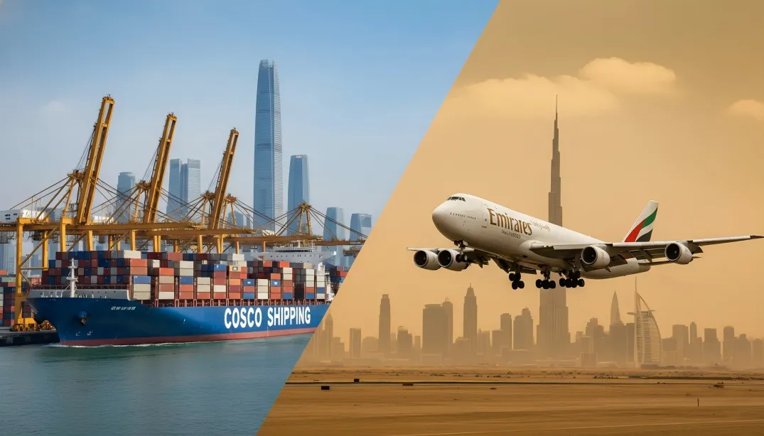 Shipping from Shenzhen to UAE