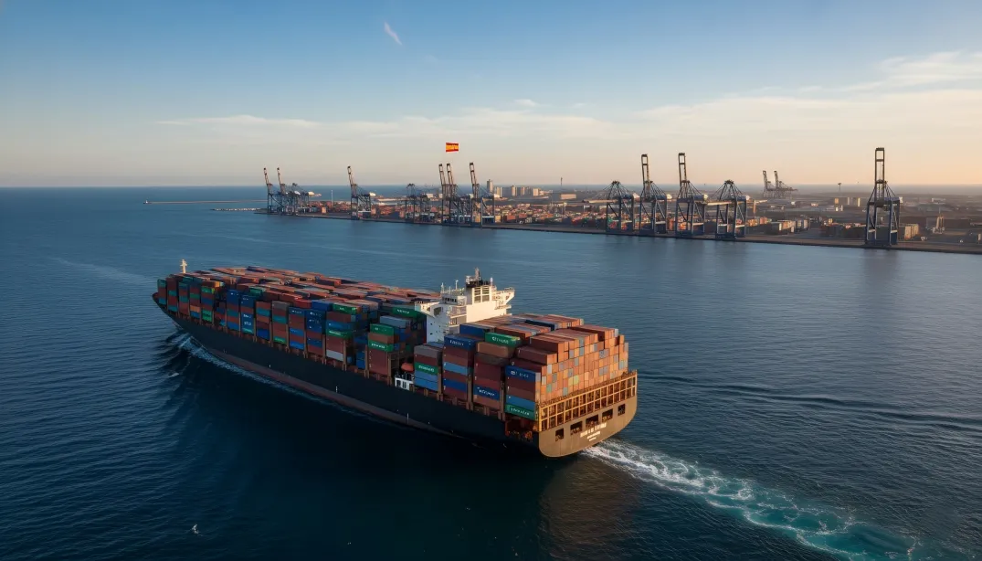 Container Shipping from China to Spain