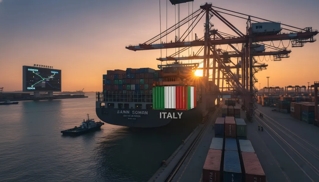 Shipping from Shenzhen to Italy