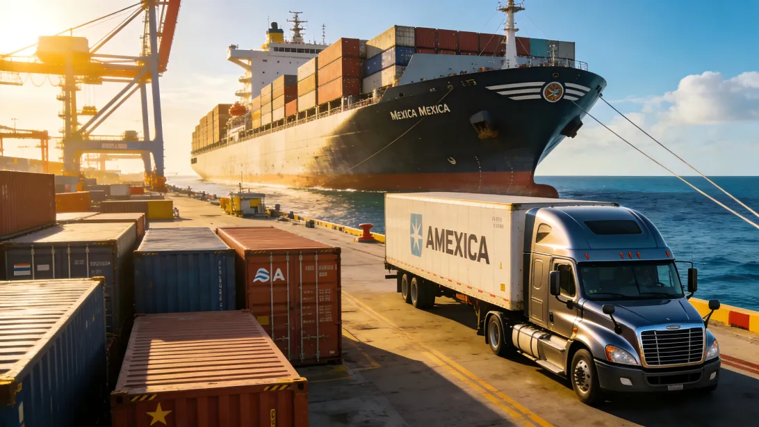 Door to Door Shipping from China to Mexico