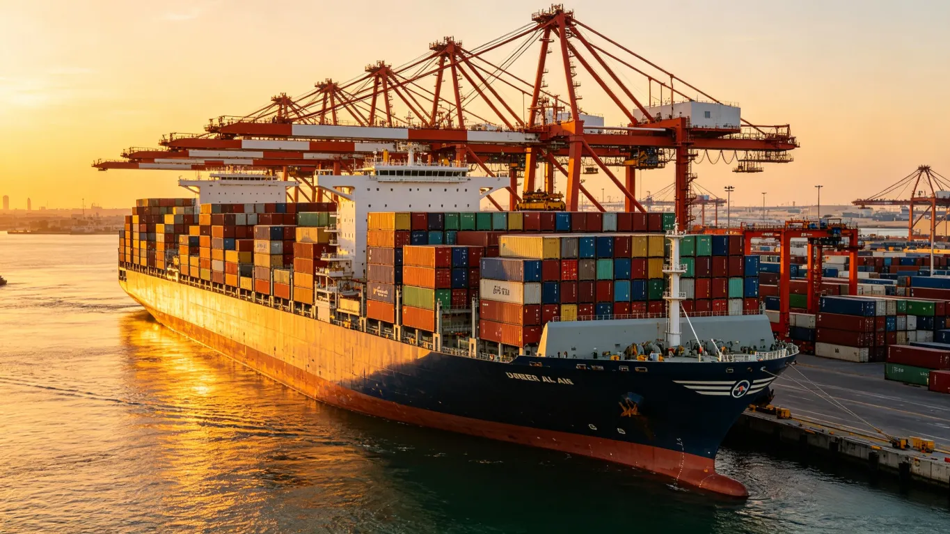 Sea Freight from China to UAE