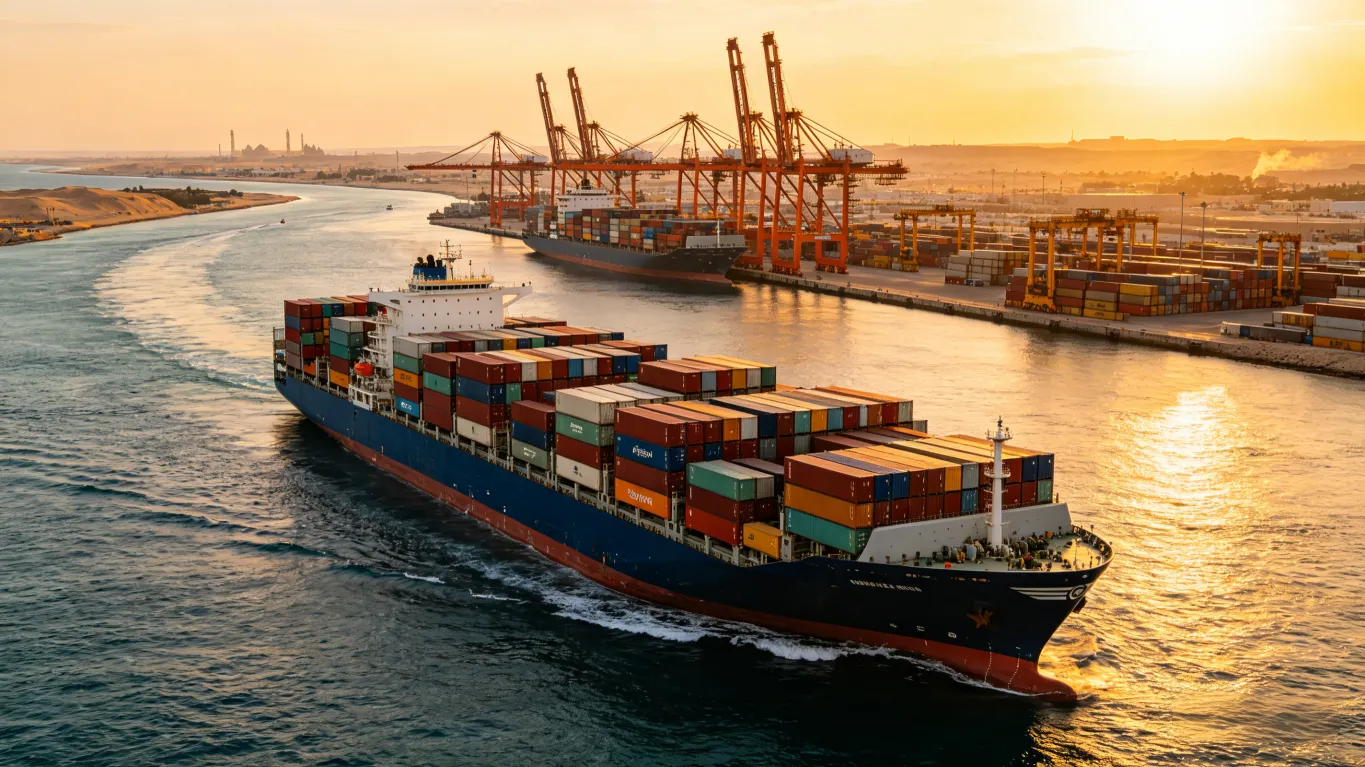 Sea Freight from China to Egypt