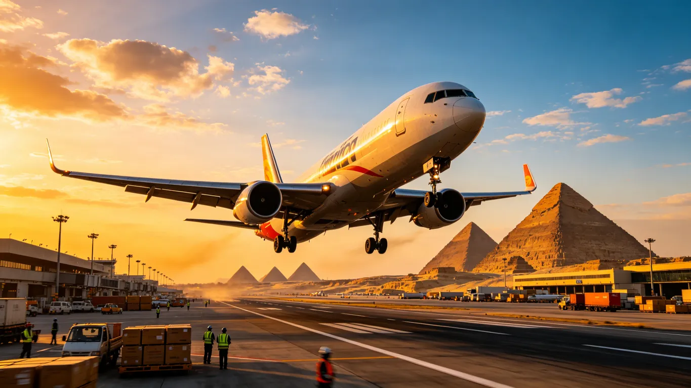 Air Shipping from China to Egypt