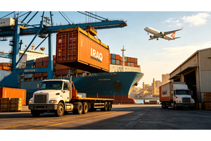 Door to Door Shipping from China to Iraq: The Complete 2026 Guide (Costs, Transit Times & DDP vs DDU)