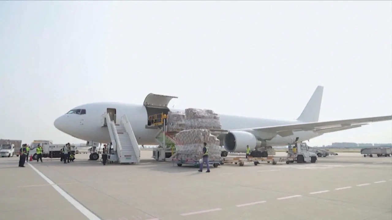 Air Shipping from China to Belgium